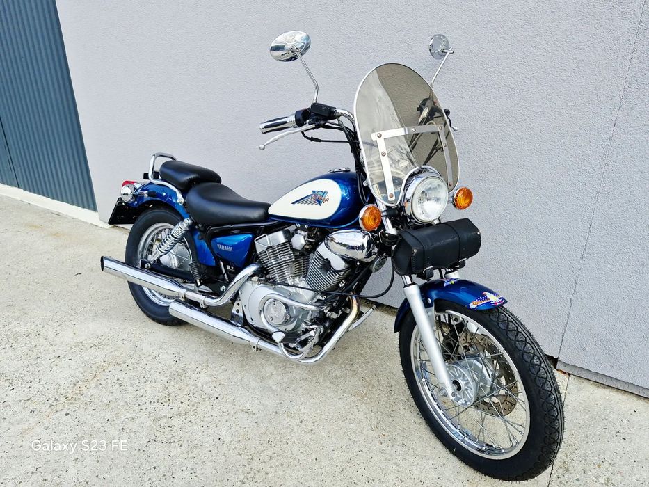 Yamaha Virago Piekny stan Xv125 sportowe wydechy raty LaMotor Wola