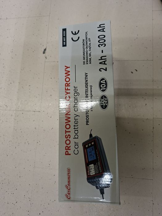 Prostownik cyfrowy 12/24V 10A