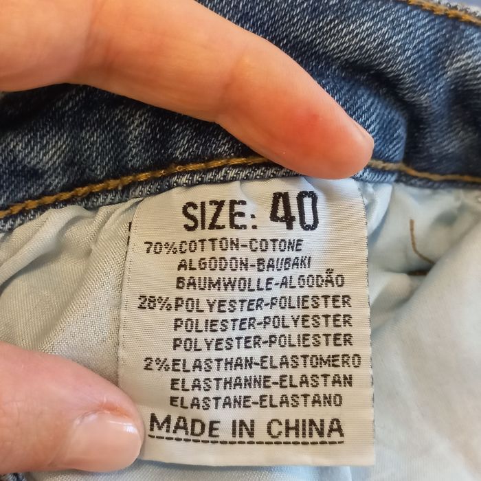 Spodnie jeansowe rozm.40