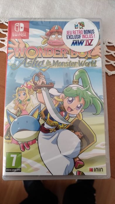 Jogo wonder boy Nintendo switch selado