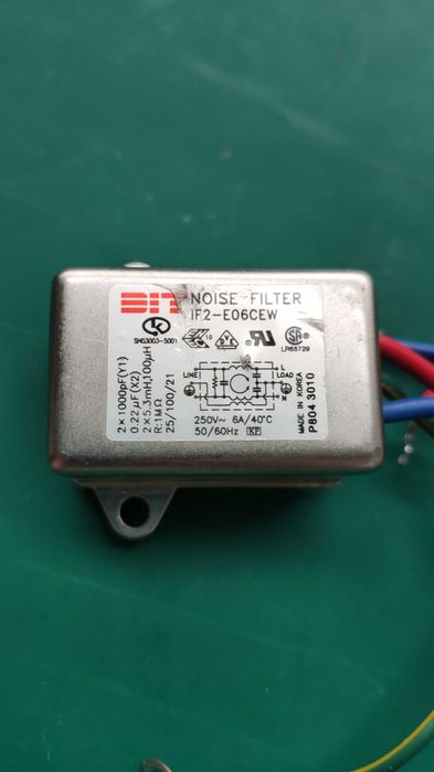 Gniazdo IEC z Filtrem BIT IF2-E06CEW 6A