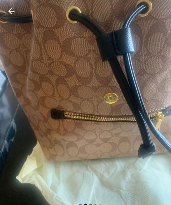 Mochila Coach castanha