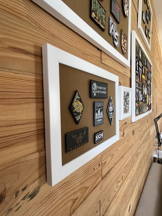 Патч панель / панель для шевронів / патчборд / велкро панель / стенд