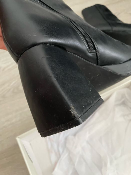 Botas altas pretas
