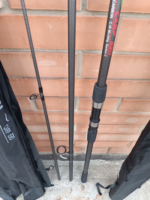 Акція.Карповик Weida Carp Carbon 3.6m 80-240г + Катушка Leader 6000