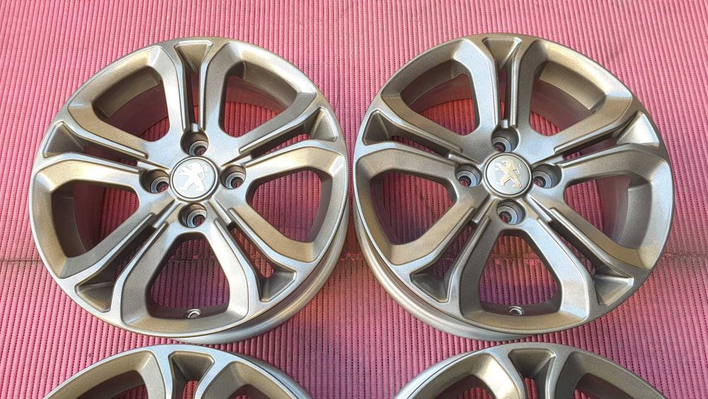 4135-Jantes 16 4x108 Originais Peugeot 208, tbm para Citroën
