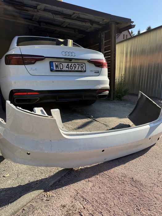 Zderzak tylni audi a4 sline quattro B9