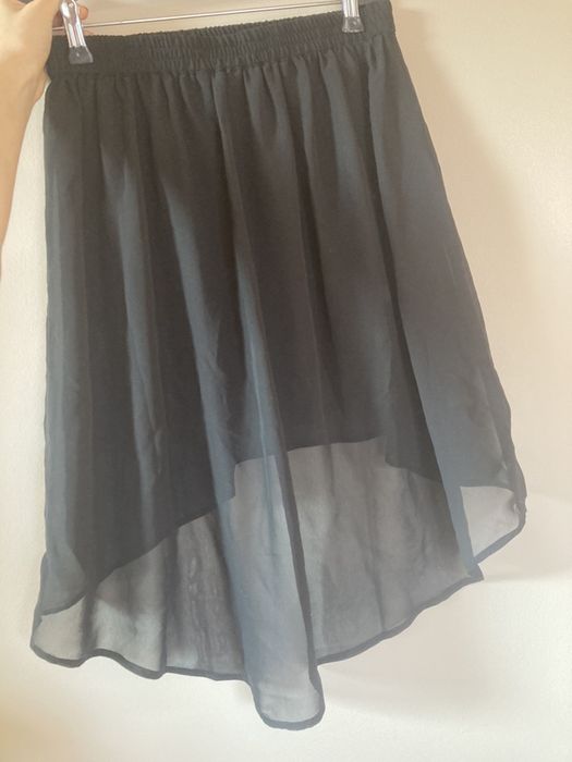 Spódnica szyfonowa Reserved czarna