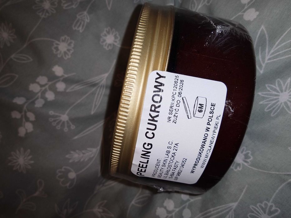 Naturalny peeling cukrowy Bergamota / Sin for skin