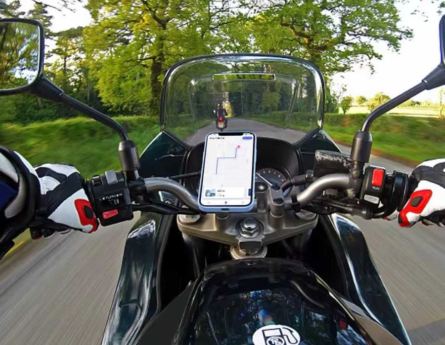 Suporte telemóvel PK magnético 360º Moto e bicicleta