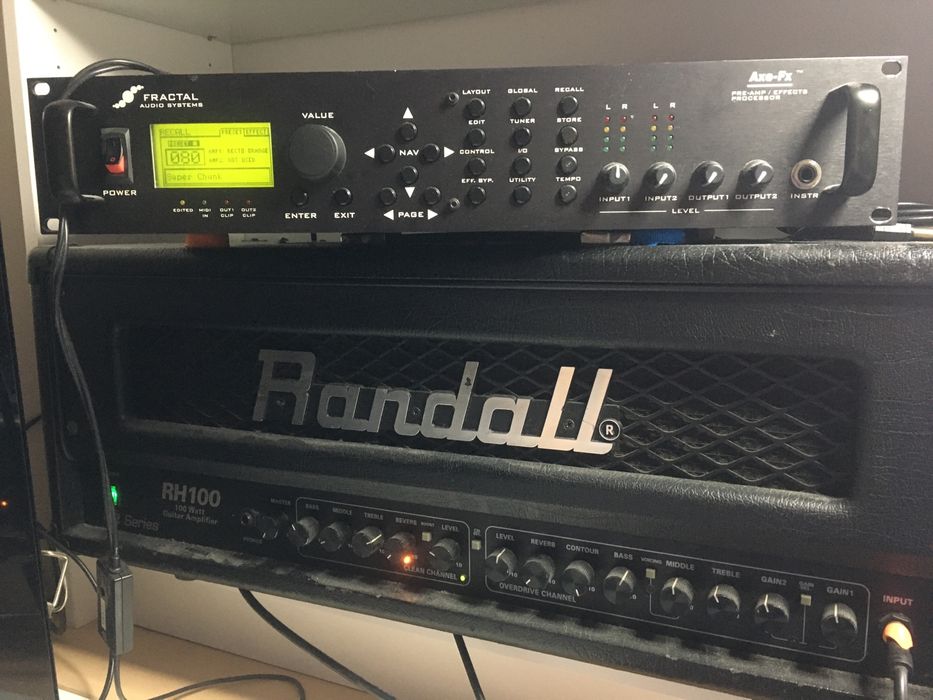 Fractal Axe Fx rack USA legendarny procesor gitarowy