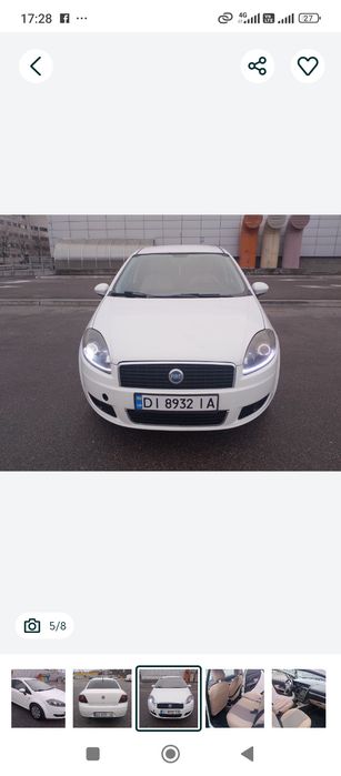 FIAT LINEA 2007 турбо
