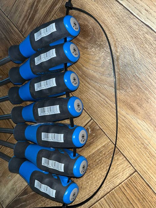 Śrubokręty krzyżakowe GEDORE PH0/PH1/PH2/PH3 Super stan!