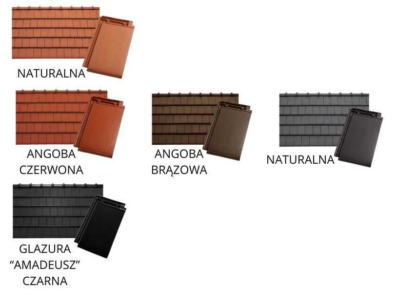 TONDACH dachówka ceramiczna PLANOTON 11 (Figaro 11) angoba