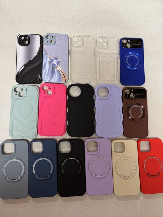 Чохли на айфон 15, 15 про та 15 про макс