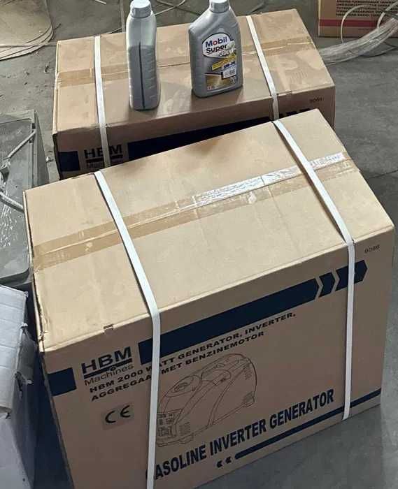 Генератор инверторный HBM Machines 2 кВт +двигатель Хюндай +масло
