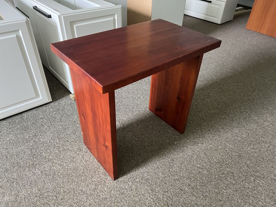 Stol biurko debowy debowe bejcowany lite klejone drzewo