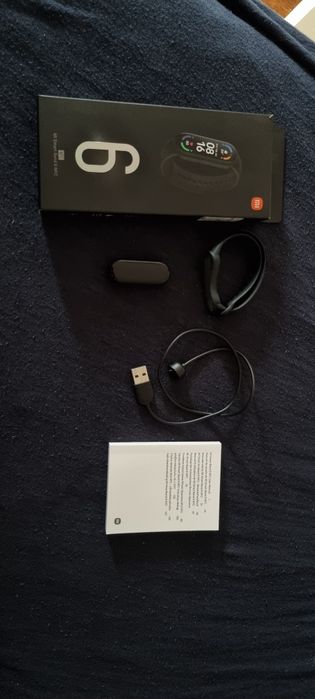 Xiaomi Mi Smart Band 6 NFC. W IDEALNYM STANIE, JAK NOWY!!!