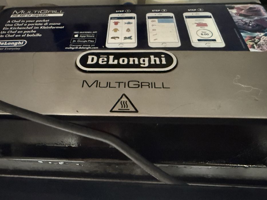 Гриль De’Longhi MultiGrill CGH1012D, мощность 2000 Вт.