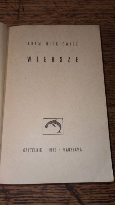 Wiersze. Adam Mickiewicz