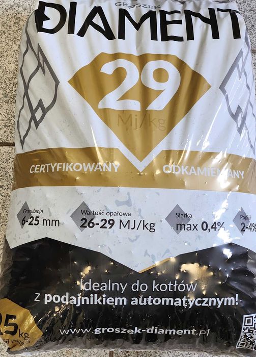 Groszek Diament 26-29 MJ/ KG -- 1450 zł --