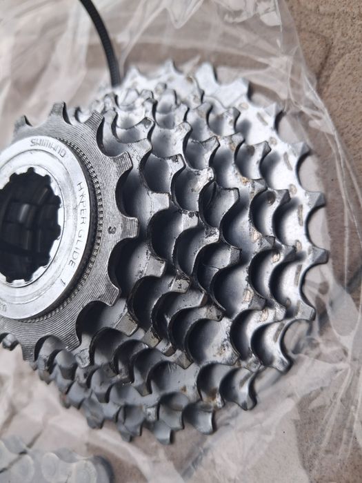 kaseta 8 speed shimano hyperglide 13-26t retro kolarzówka + łańcuch db8