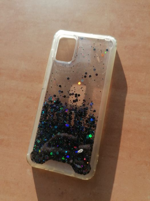 Capa para telemóvel Samsung A51 , transparente com Brilhantes64740227504515121