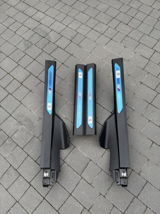 Накладки M led поріг bmw g05 g06 g07