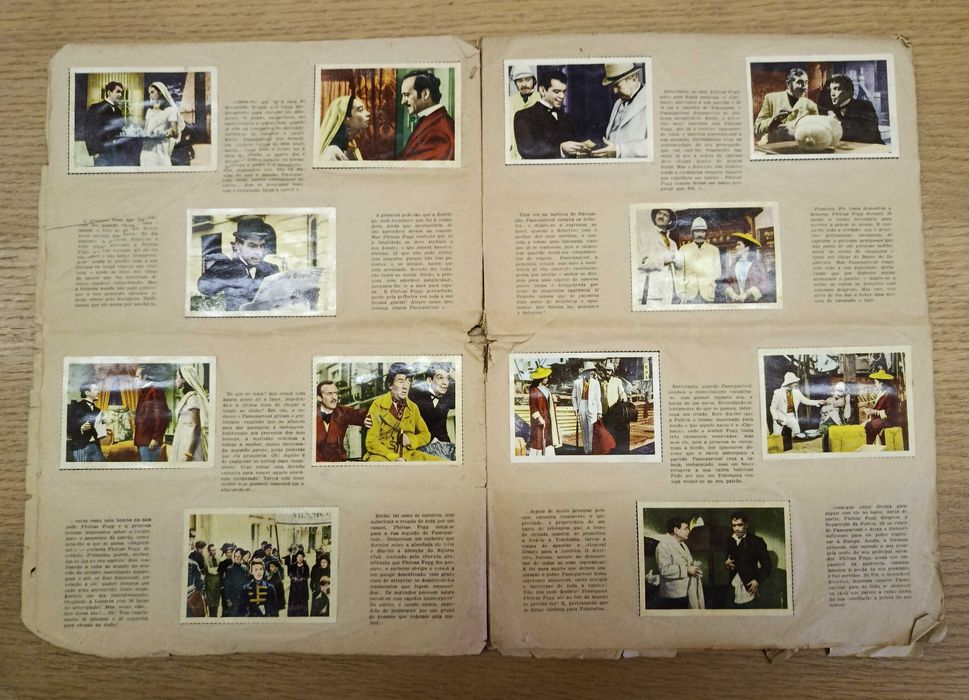 Coleção de cromos - A volta ao mundo em 80 dias
