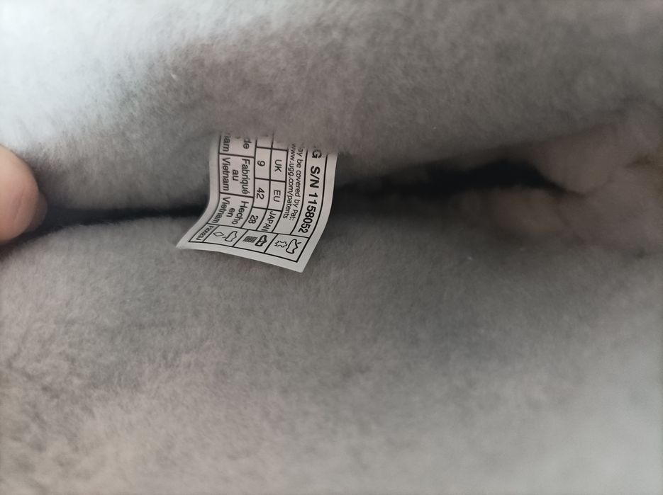 Oryginalne siwe UGG nowe