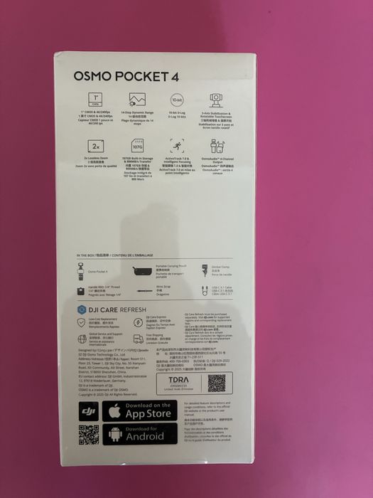 Екшн-камера DJI Osmo Pocket 4 Standard Combo