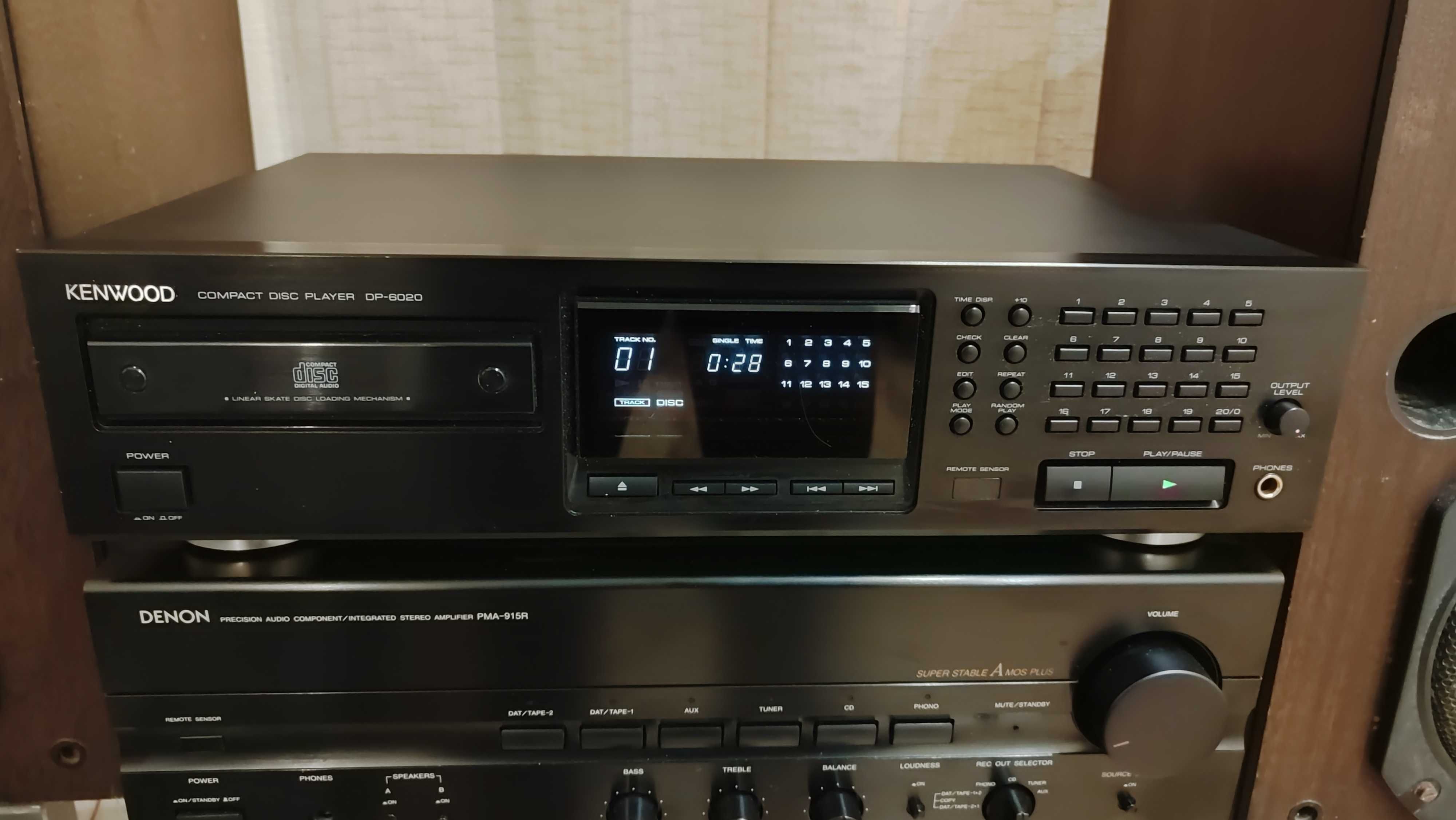 Сд/Cd Проигрыватель Kenwood DP-6020 .Цап 2х PCM-1701 Сд/Cd Проигрыватель Kenwood DP-6020 .Цап 2х PCM-1701