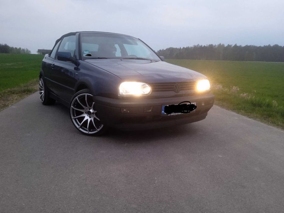 VW Golf III Cabrio 1.8 B+G Zadbany Okazja !!!