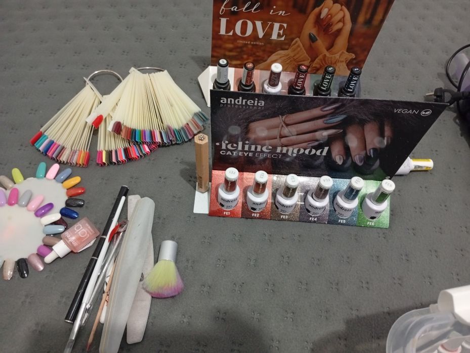 material unhas de gel