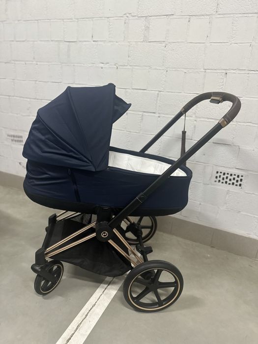 Коляска Cybex Priam 4.0 2в1 Rose Gold /  Nautical blue