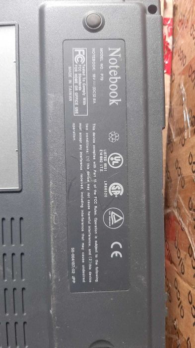 Retro Laptop z 1997 roku Twinhead P79 SlimNote-9120CV
