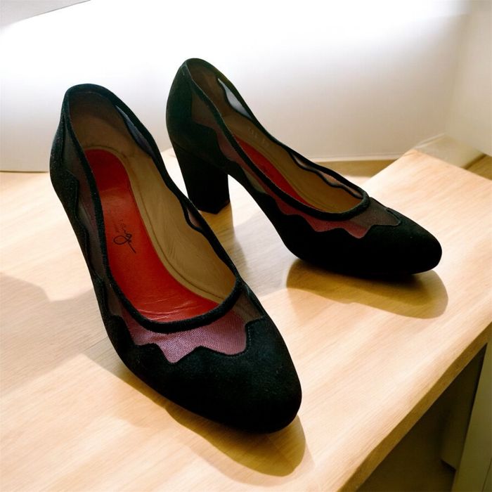 замшефі  туфлі   Pas de rouge