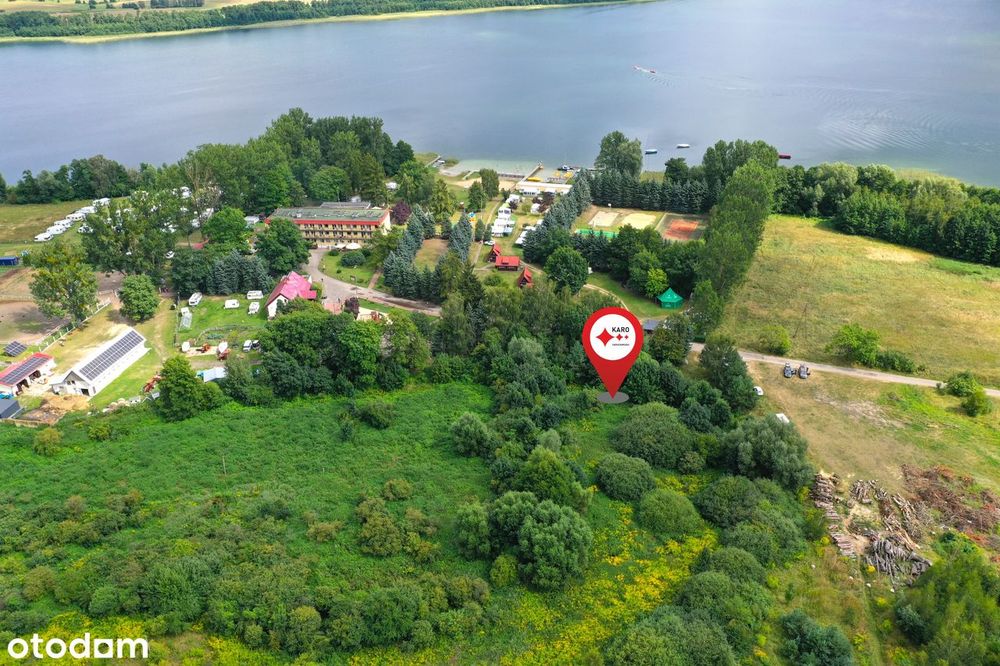 Piękne działki nad jeziorem Duży Szarcz