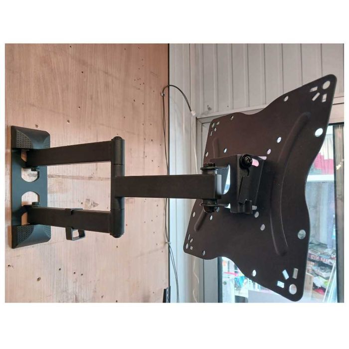Кронштейн для тв 24"-55" з нахилом і поворотом TV 3 BLACK Max VESA: 200x200 Кріплення для телевізора поворотне