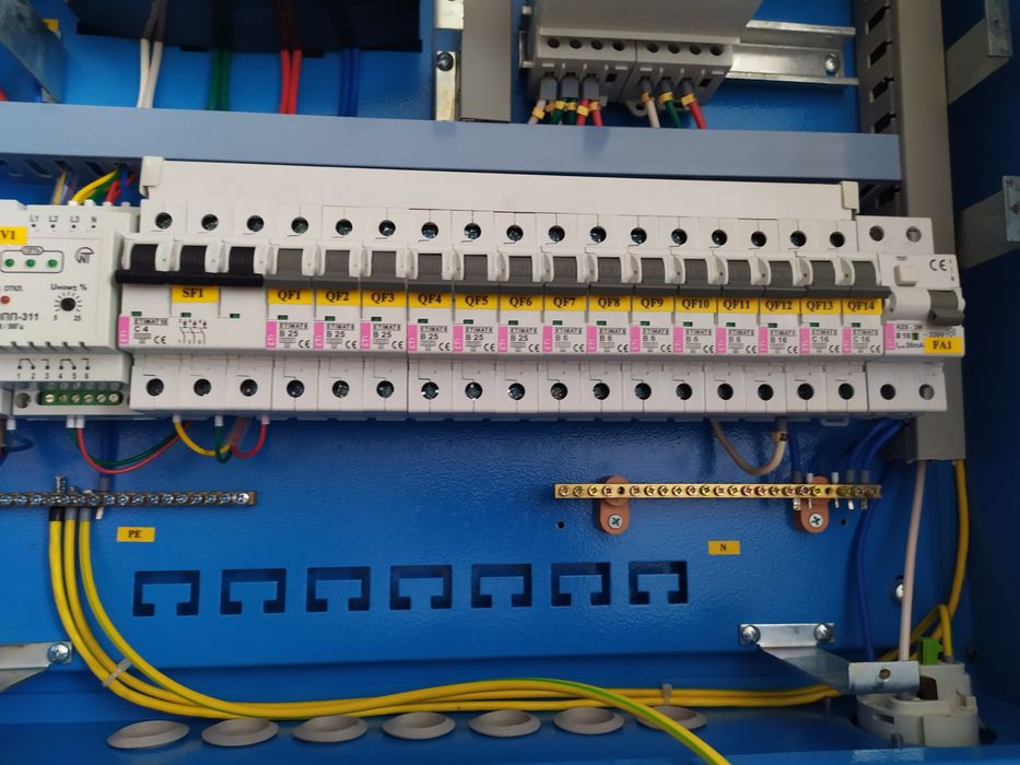 Электро щит собранный  60х60см