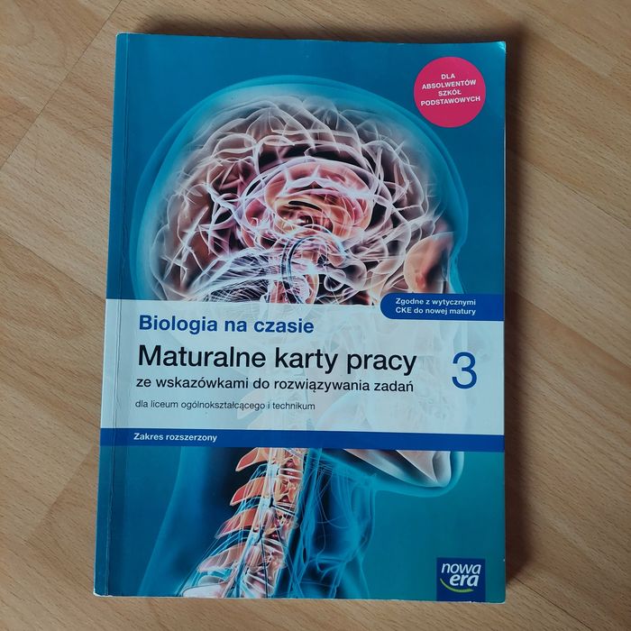 Maturalne karty pracy do biologi zakres rozszerzony 3