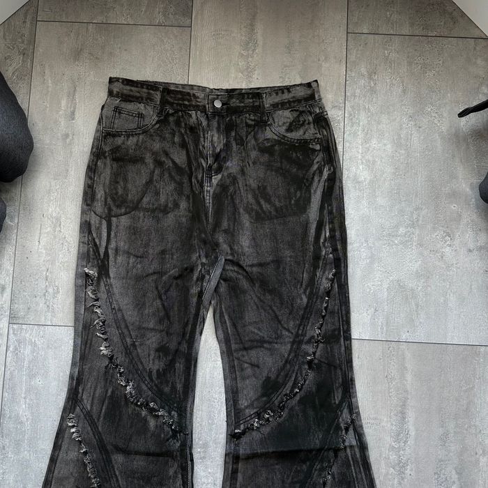 Flared archive opium jeans racer balenciaga джинси фларед кльош клеш