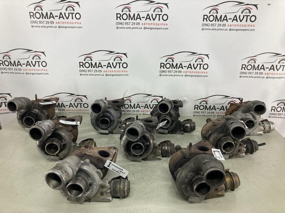 Турбіна Renault  Megane Laguna Scenik 1.9 dci 8200110519 8200114015
