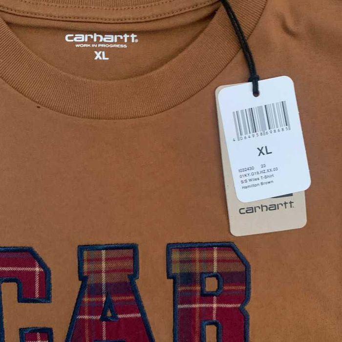 Carhartt WIP T-Shirt XL Castanho 10/10 - Algodão Orgânico