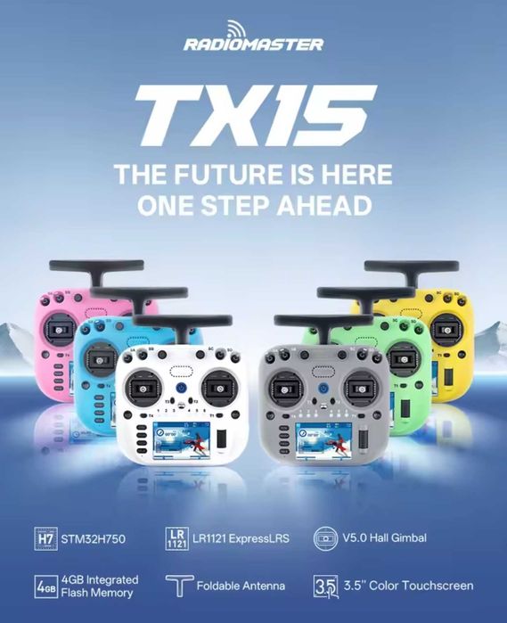 RadioMaster TX15 MAX / RadioMaster TX15 ELRS Dual-Band M2