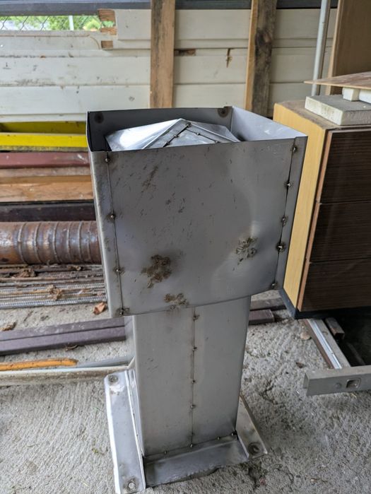 Nasada kominowa, nierdzewka