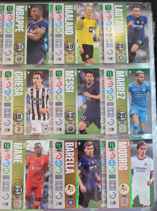 Panini Top Class 2022 karty piłkarskie