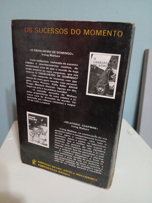 Livro(edição antiga)de Irving Wallace CLUBE DE FANS