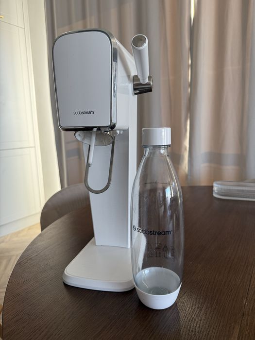 sodastream Art biała + butelka i 2x nabój CO2