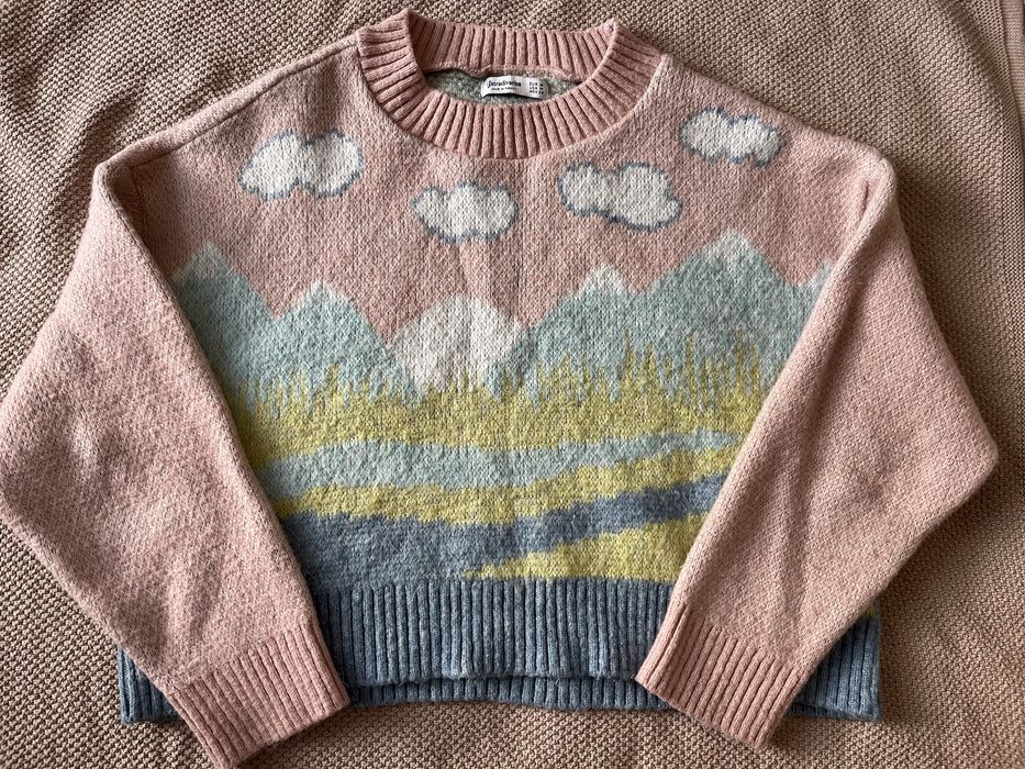 Вкорочений теплий светр Stradivarius